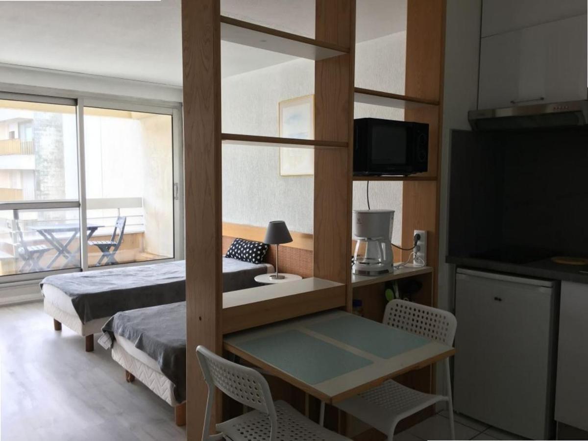 Studio Front De Mer Avec Piscine Et Balcon A Biarritz - Fr-1-3-412 Ngoại thất bức ảnh