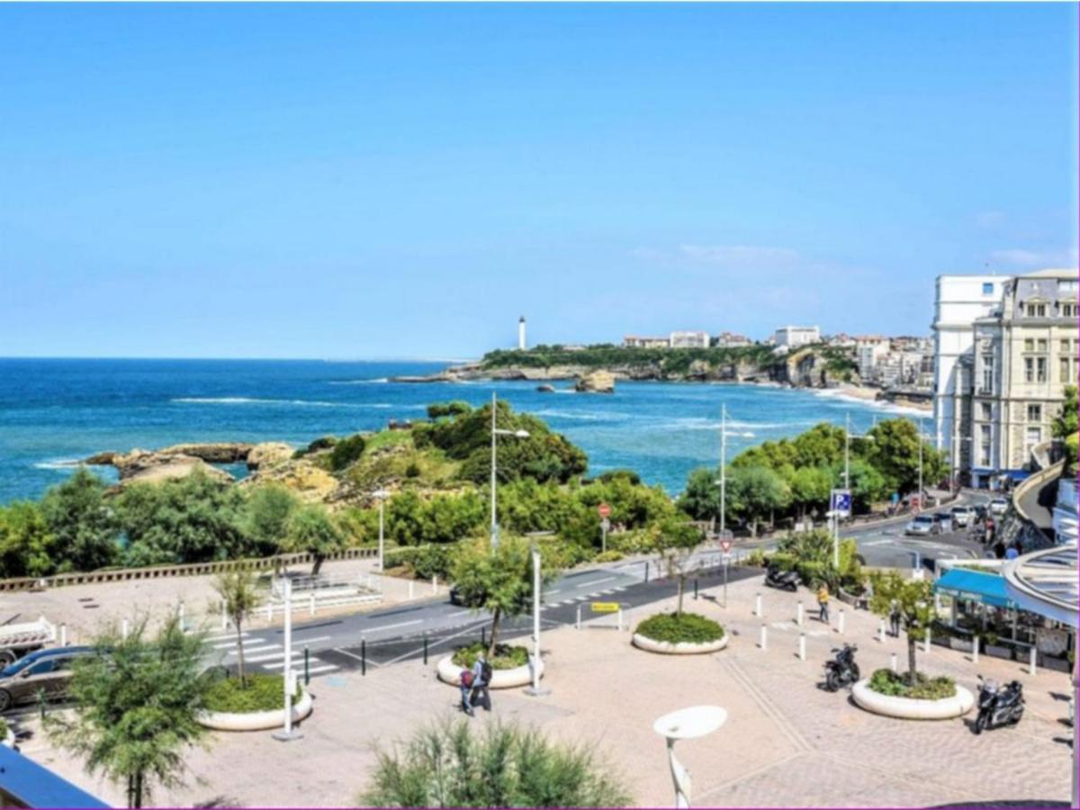 Studio Front De Mer Avec Piscine Et Balcon A Biarritz - Fr-1-3-412 Ngoại thất bức ảnh