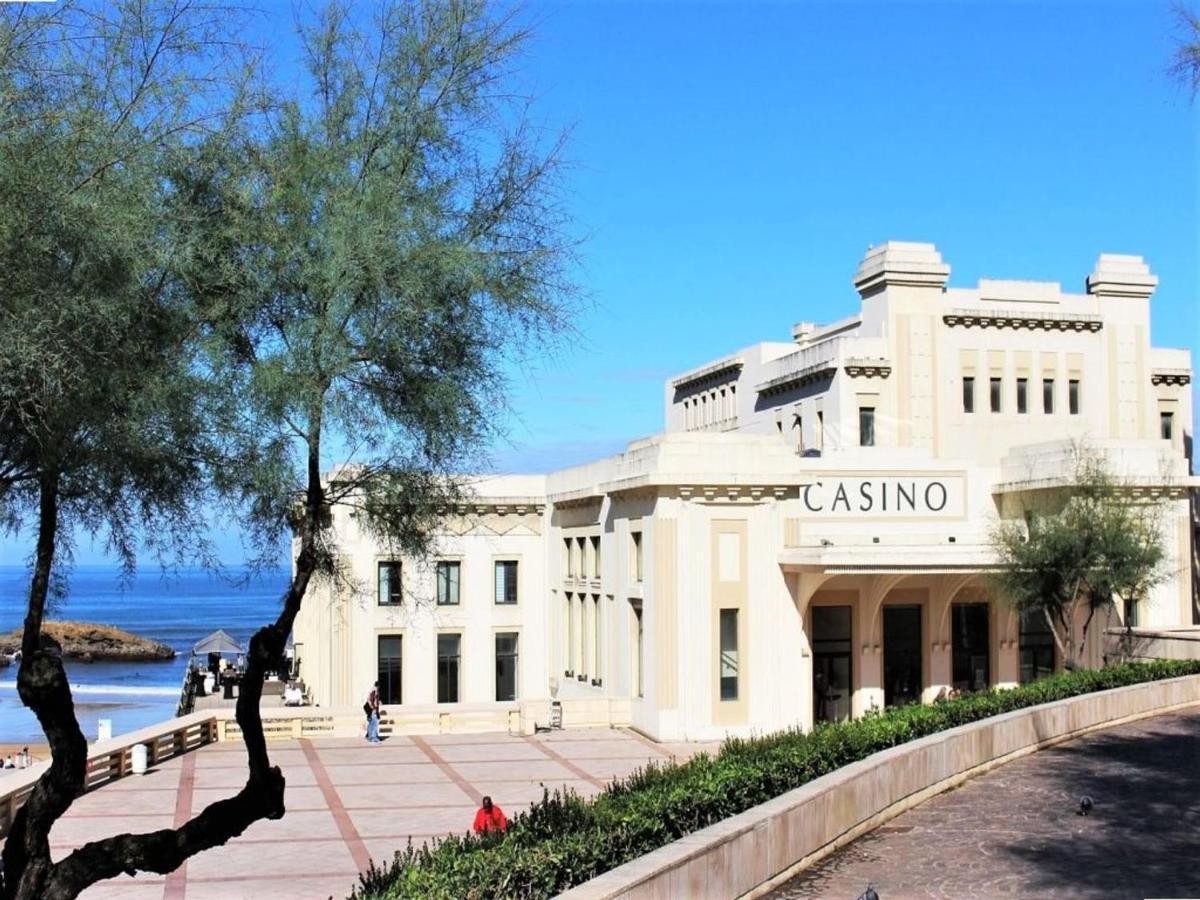 Studio Front De Mer Avec Piscine Et Balcon A Biarritz - Fr-1-3-412 Ngoại thất bức ảnh