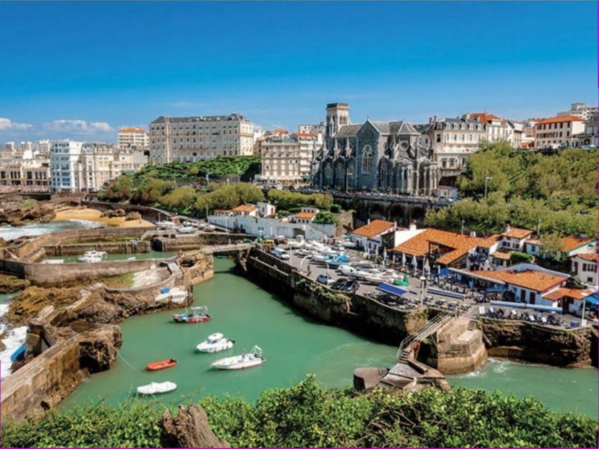 Studio Front De Mer Avec Piscine Et Balcon A Biarritz - Fr-1-3-412 Ngoại thất bức ảnh